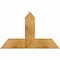 Ekena Millwork Portland Rough Sawn Timber Gable Bracket, Western Red Cedar, 36"W x 23"H x 4"D x 6"F, 15/12 Pitch GBW036X23X0406POR00RWR - alternate 1